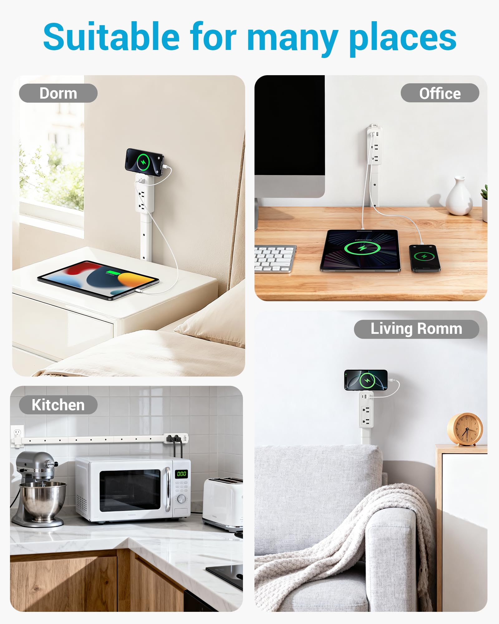 Maxsure Outlet Extender Stick is ETL UL certified for safe indoor use.