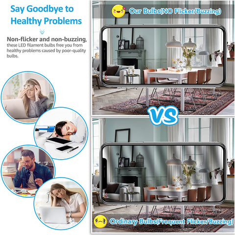 MAXvolador 360-degree beam ensures broad room illumination.