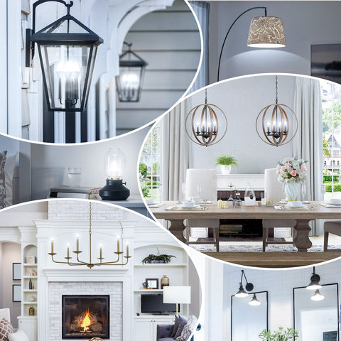 MAXvolador 6W candle-base LED bulbs provide bright, low-heat illumination