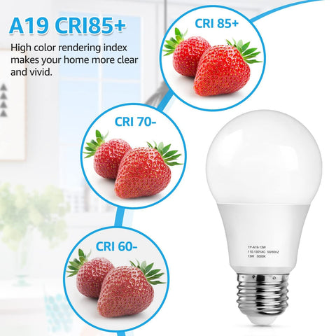 MAXvolador A19 LED bulb lifetime up to 25,000 hours