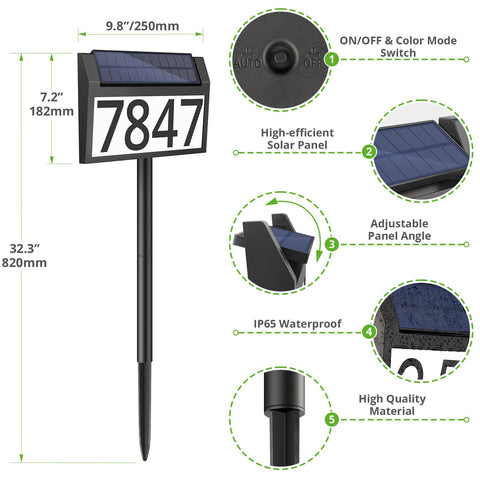 MAXvolador bright night visibility from street for easy locating