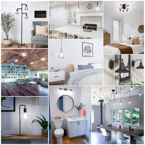 MAXvolador E26 base LED filament bulb fits sconces and fixtures for stylish lighting.