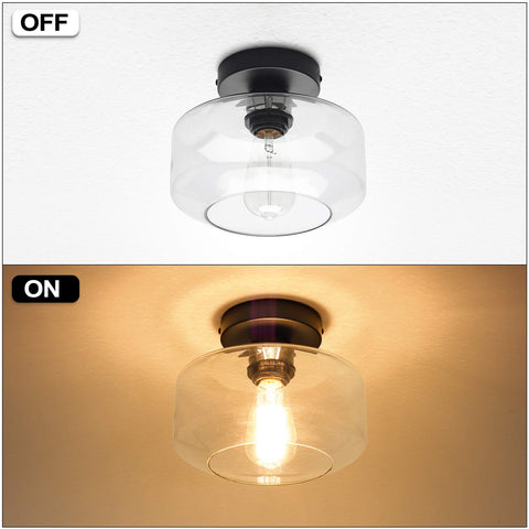 MAXvolador glass shade detail highlights clear glass texture and craftsmanship.