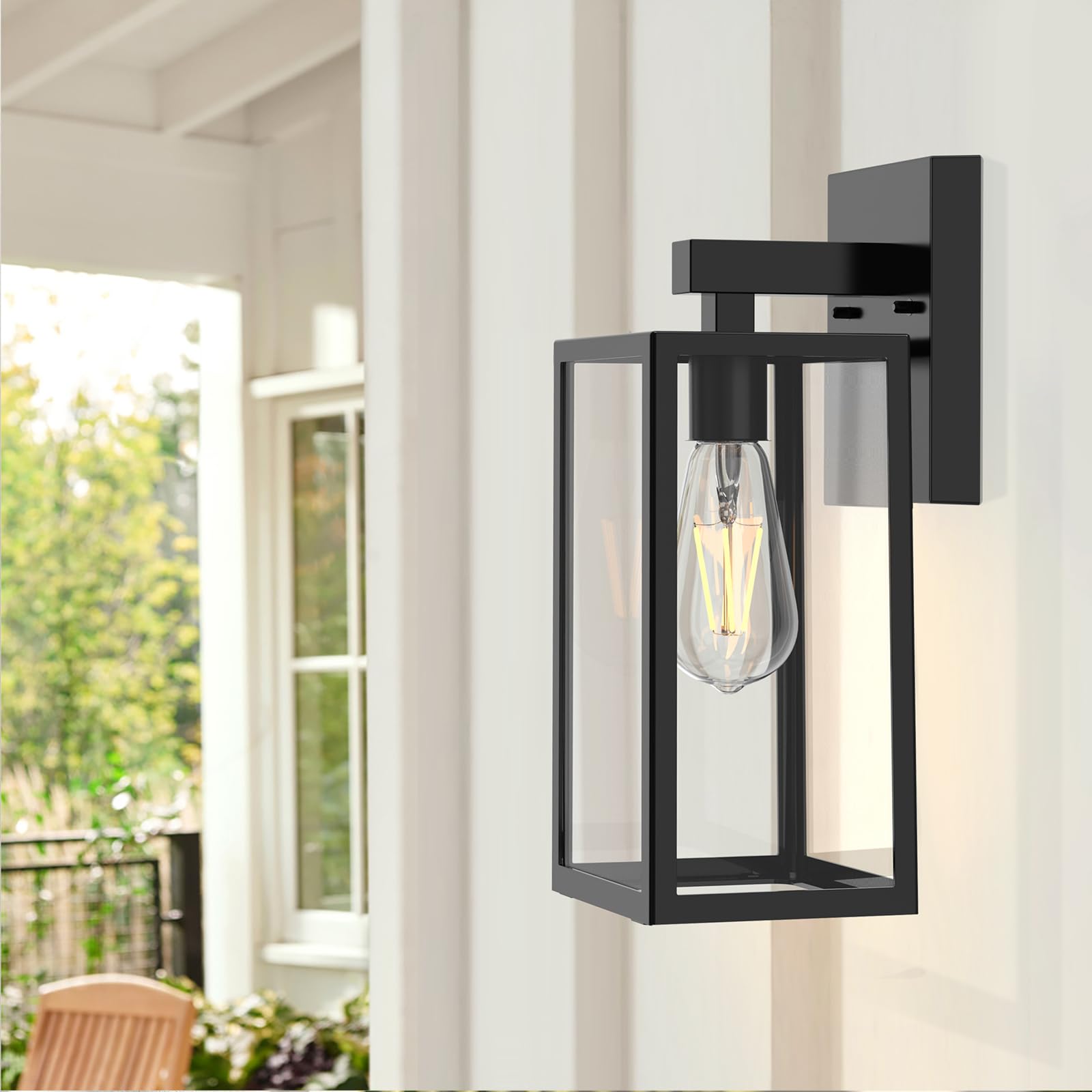 MAXvolador entryway lighting improves safety and welcome at night.