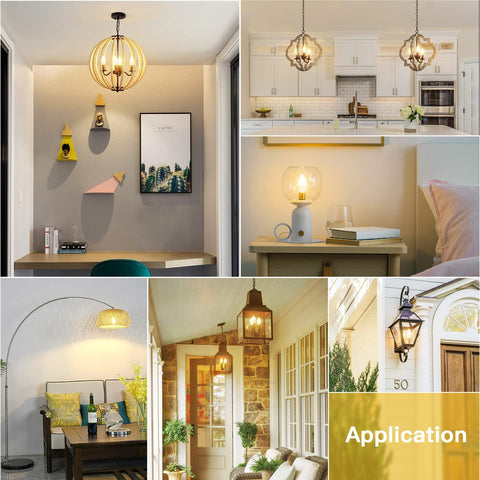 MAXvolador E12 base bulb enhances color with high CRI of 85.