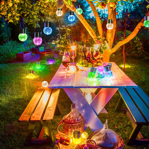 MAXvolador weatherproof solar lights withstand rain and snow