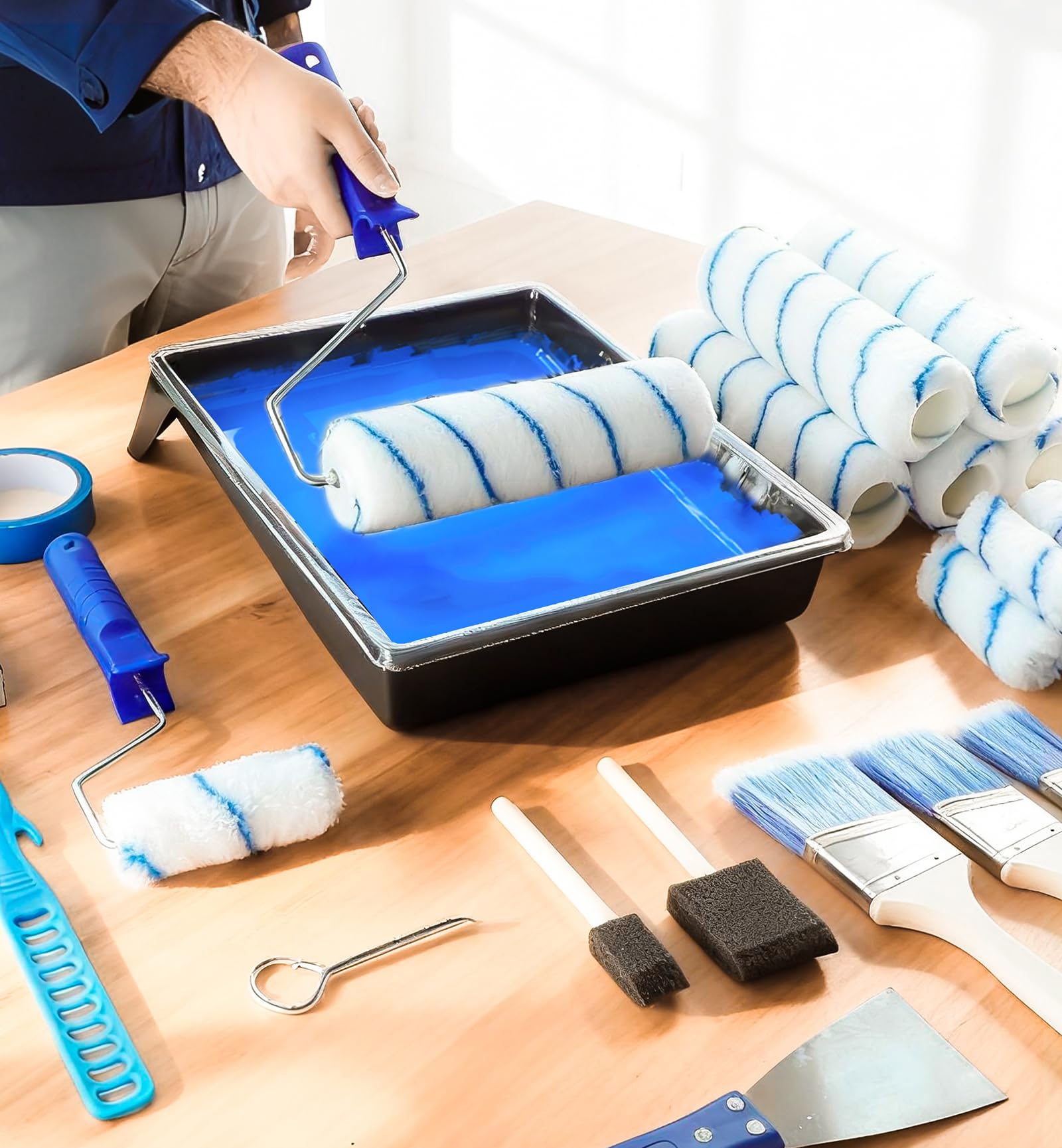 MAXWAVE complete accessories kit for efficient DIY painting.