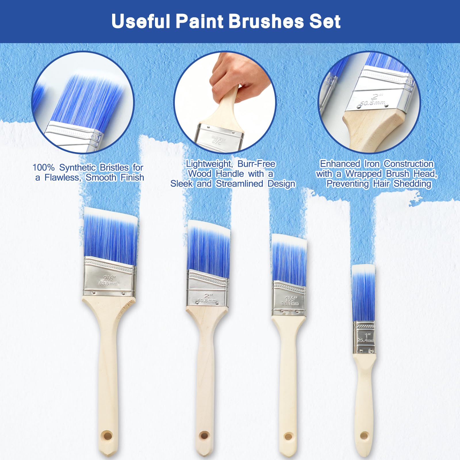 MAXWAVE 4-inch microfiber roller cover for small areas.