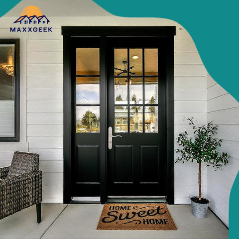 MaxxGeek durability and weather-resistant brushed nickel finish designed for frequent use.