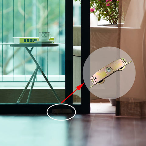 MaxxGeek heavy-duty roller assembly withstands high cycle counts for long-lasting patio door operation