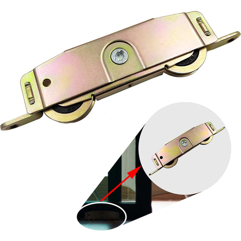 MaxxGeek 1-1/4-inch rollers provide reliable weight handling for smooth operation
