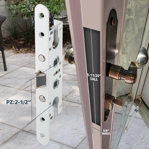 Pella storm door replacement part ensures compatibility with select models.