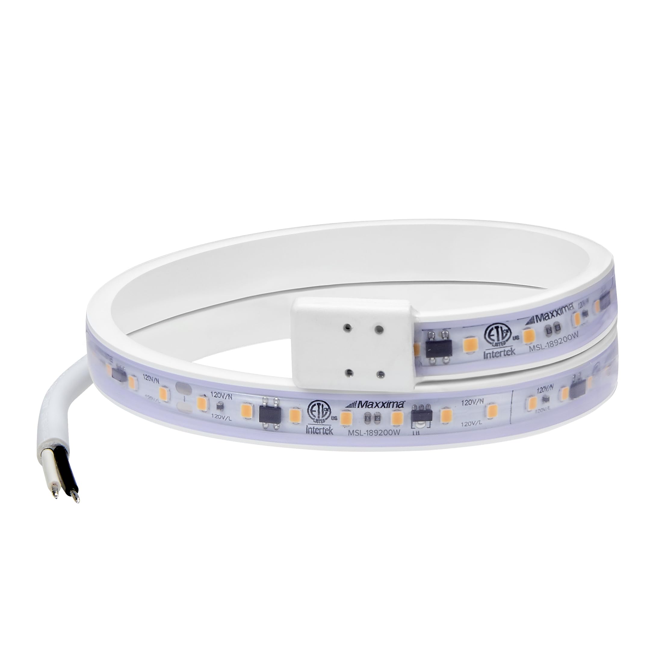 Maxxima 18in under-cabinet LED light for sleek cabinet install and bright task lighting