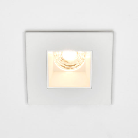 Maxxima lightweight aluminum body simplifies installation and reduces ceiling load.