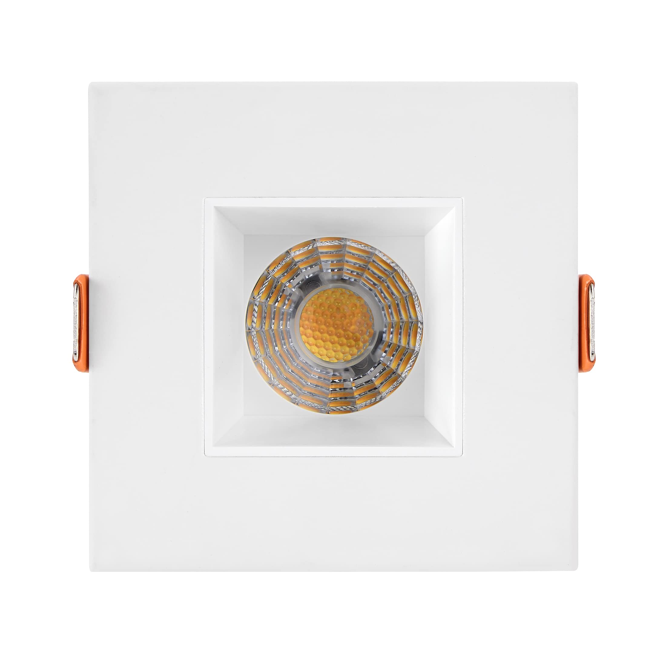 Maxxima 2in ultra-thin downlight recessed installation demonstrates canless mounting.