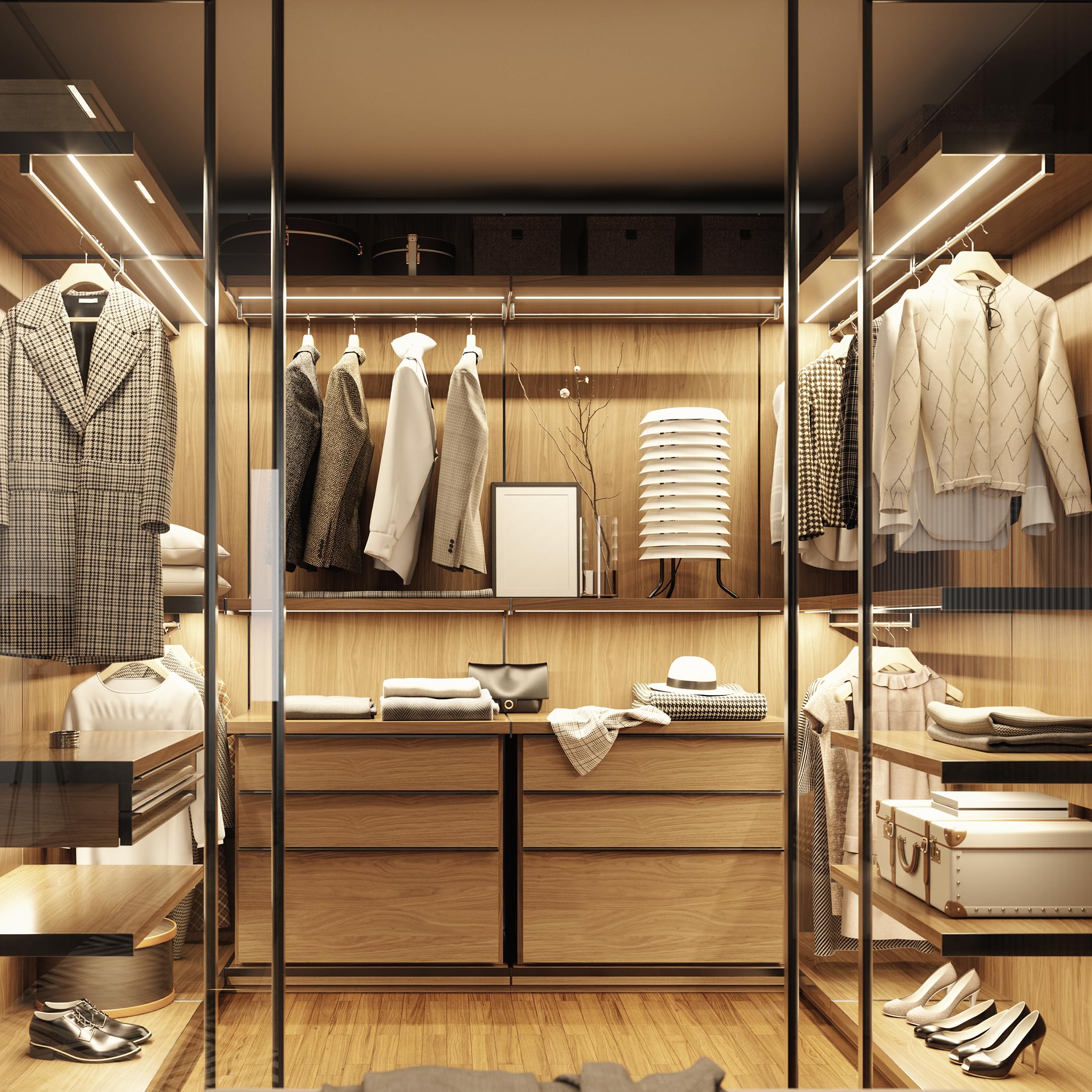 Maxxima 90CRI under-cabinet light demonstrating true color rendering