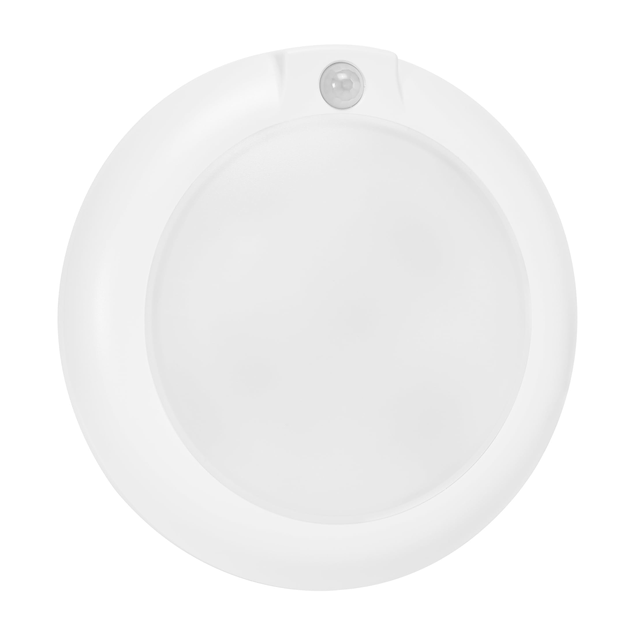 Maxxima 600 lumens, 3000K warm white LED brightens closets and hallways.