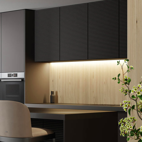 Maxxima 90 CRI rendering ensures colors appear natural under warm light.