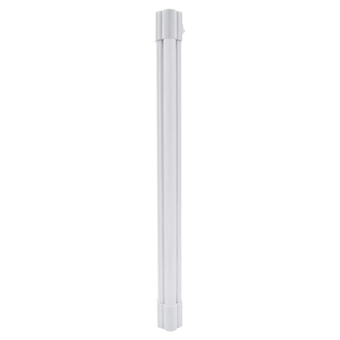 Maxxima 900 lumens strip light offers clear countertop visibility for work areas.