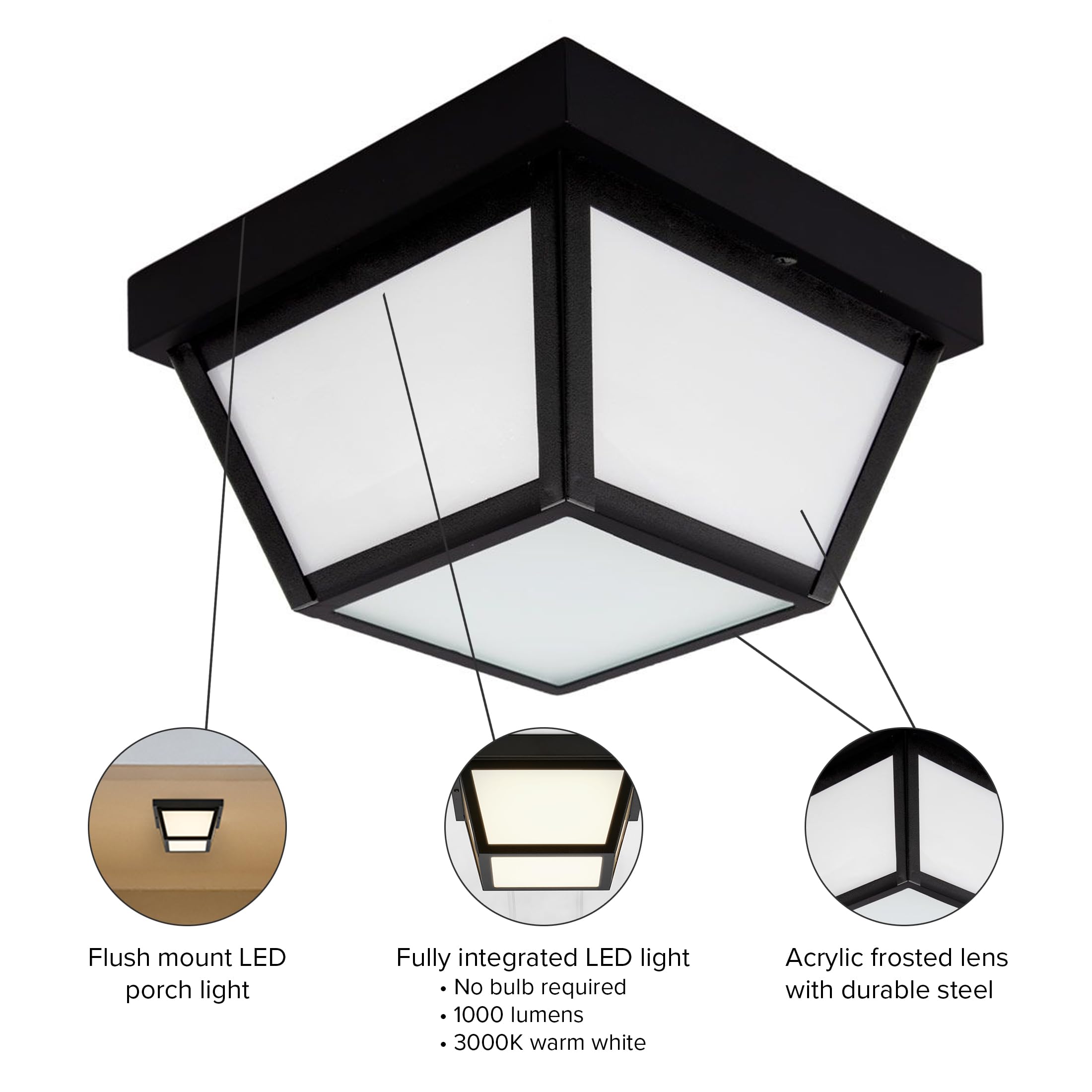 Maxxima energy-saving LED emphasizes 1000 lumens at 3000K for efficient lighting