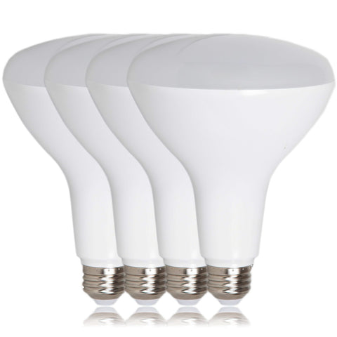 Maxxima BR40 LED bulbs 4-pack front view for energy-efficient replacement