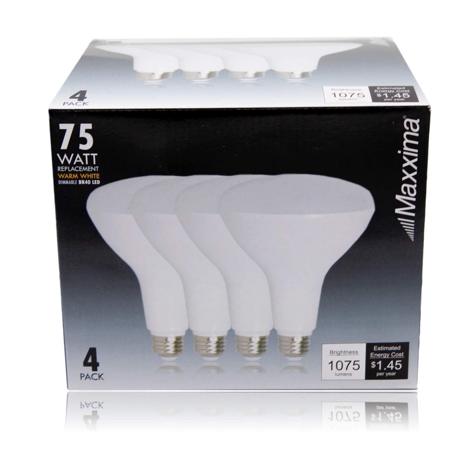 Ideal Maxxima BR40 lighting for kitchen, living room, and hallway setups.