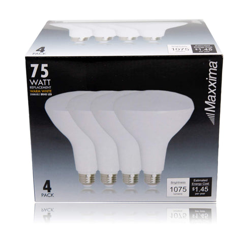 Ideal Maxxima BR40 lighting for kitchen, living room, and hallway setups.