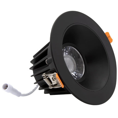 Maxxima canless IC-rated downlight for easy ceiling installation