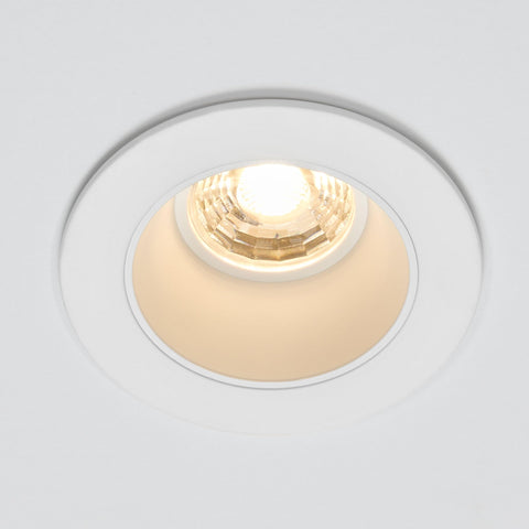 Maxxima dimmable downlight with 20–100% brightness control.