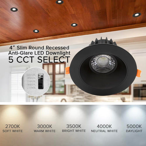 Maxxima dimmable LED downlight offers smooth brightness control