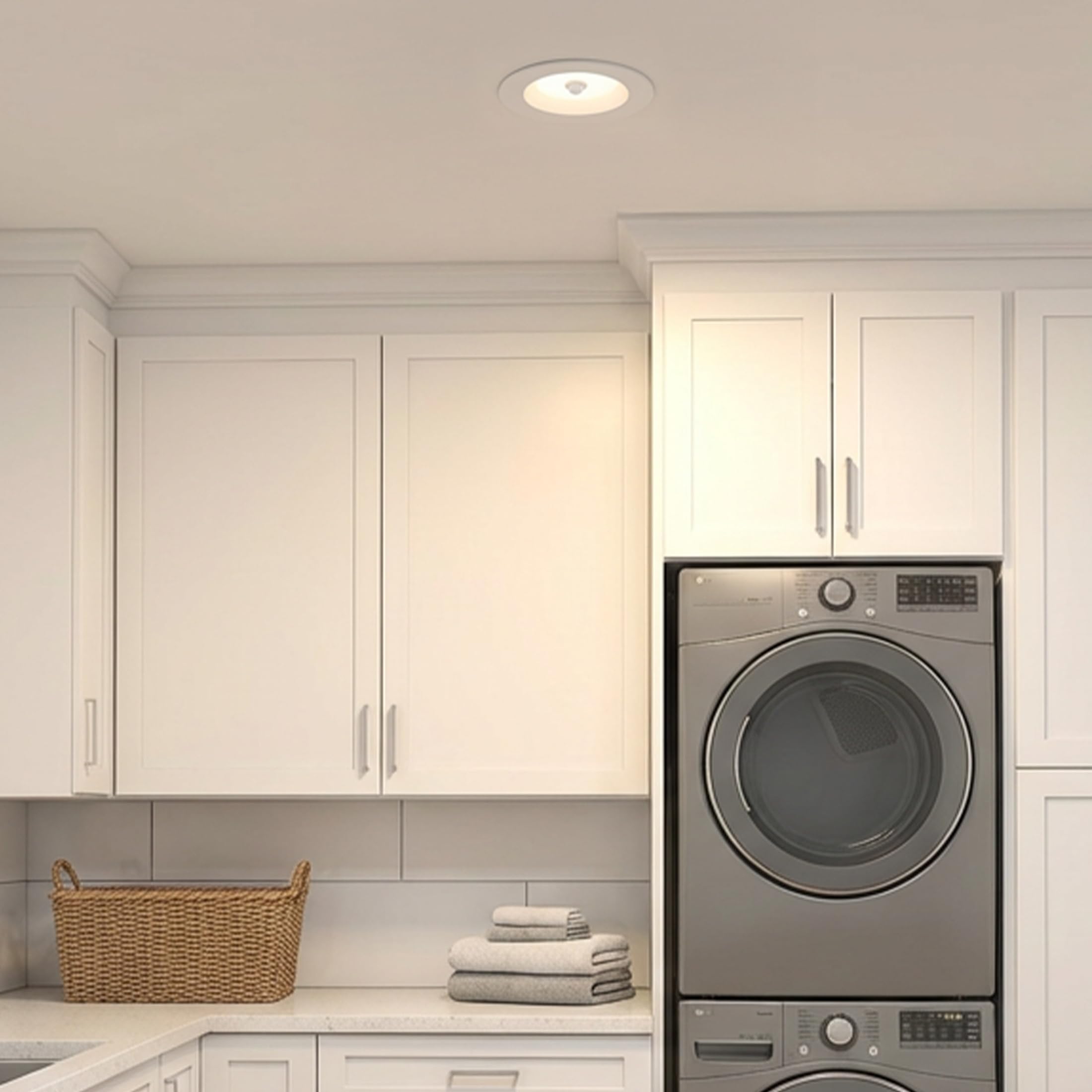 Maxxima 1300 lumens downlight offers bright, energy-efficient illumination.