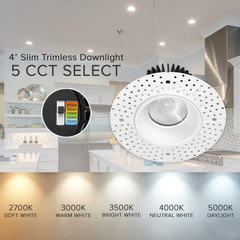 Maxxima downlight with included J-box simplifies wiring and installation