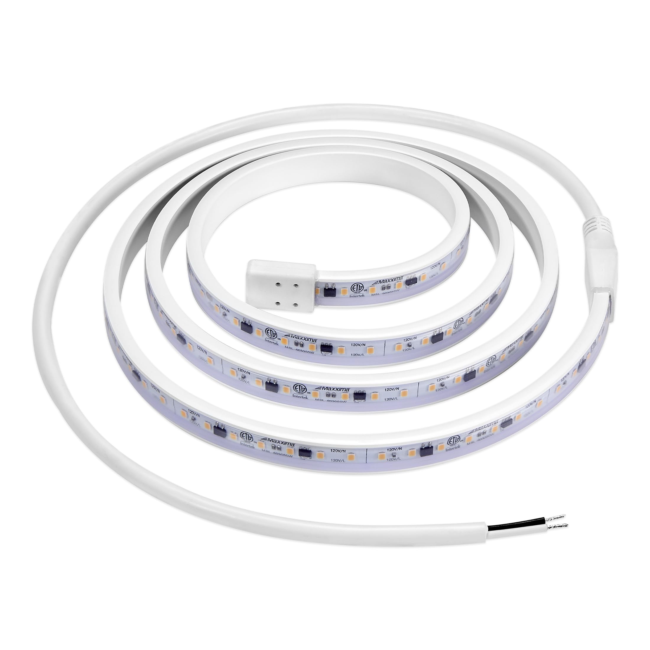 Maxxima energy-efficient 30W strip reduces power use while brightening spaces.