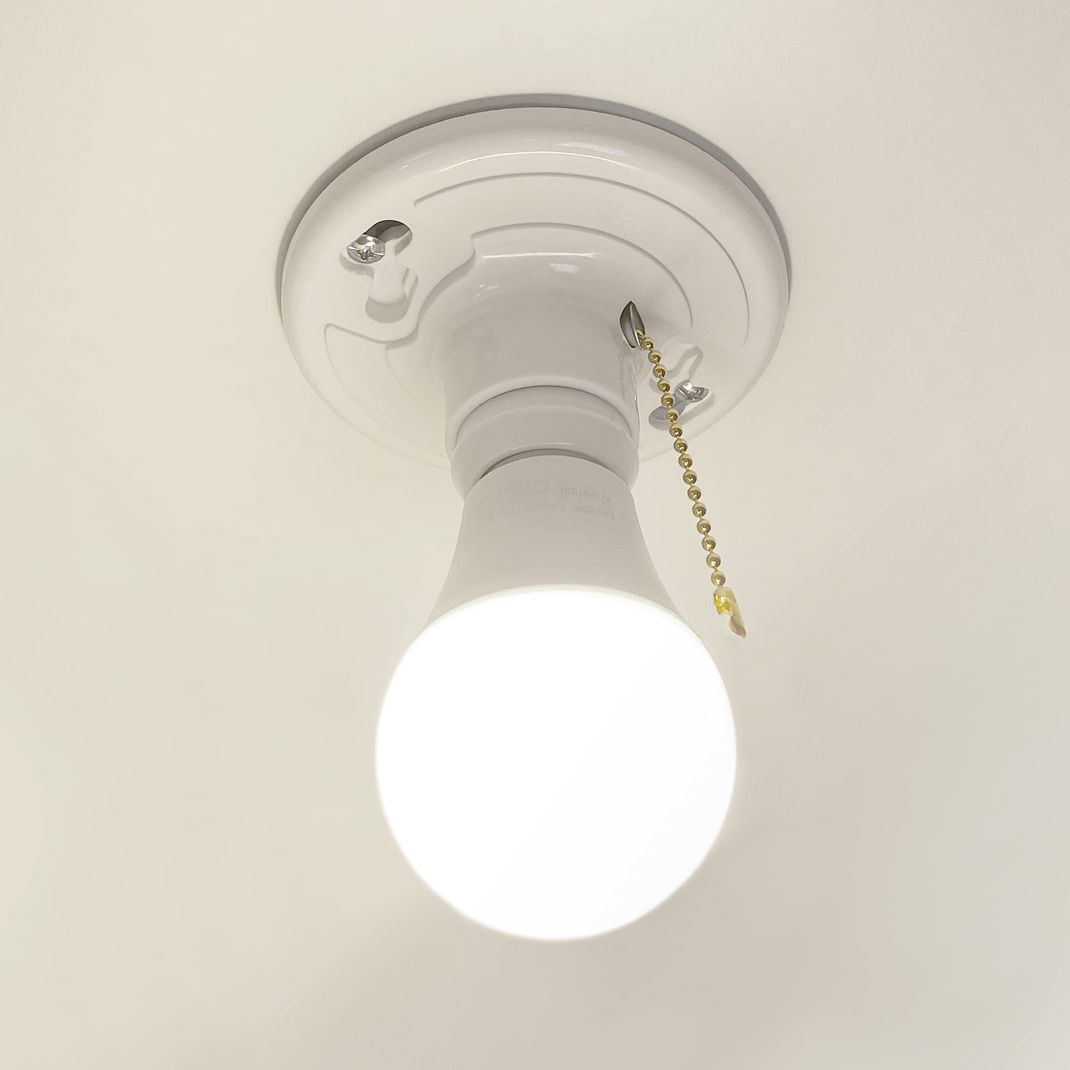Two Maxxima lamp holders included for versatile ceiling lighting upgrades.