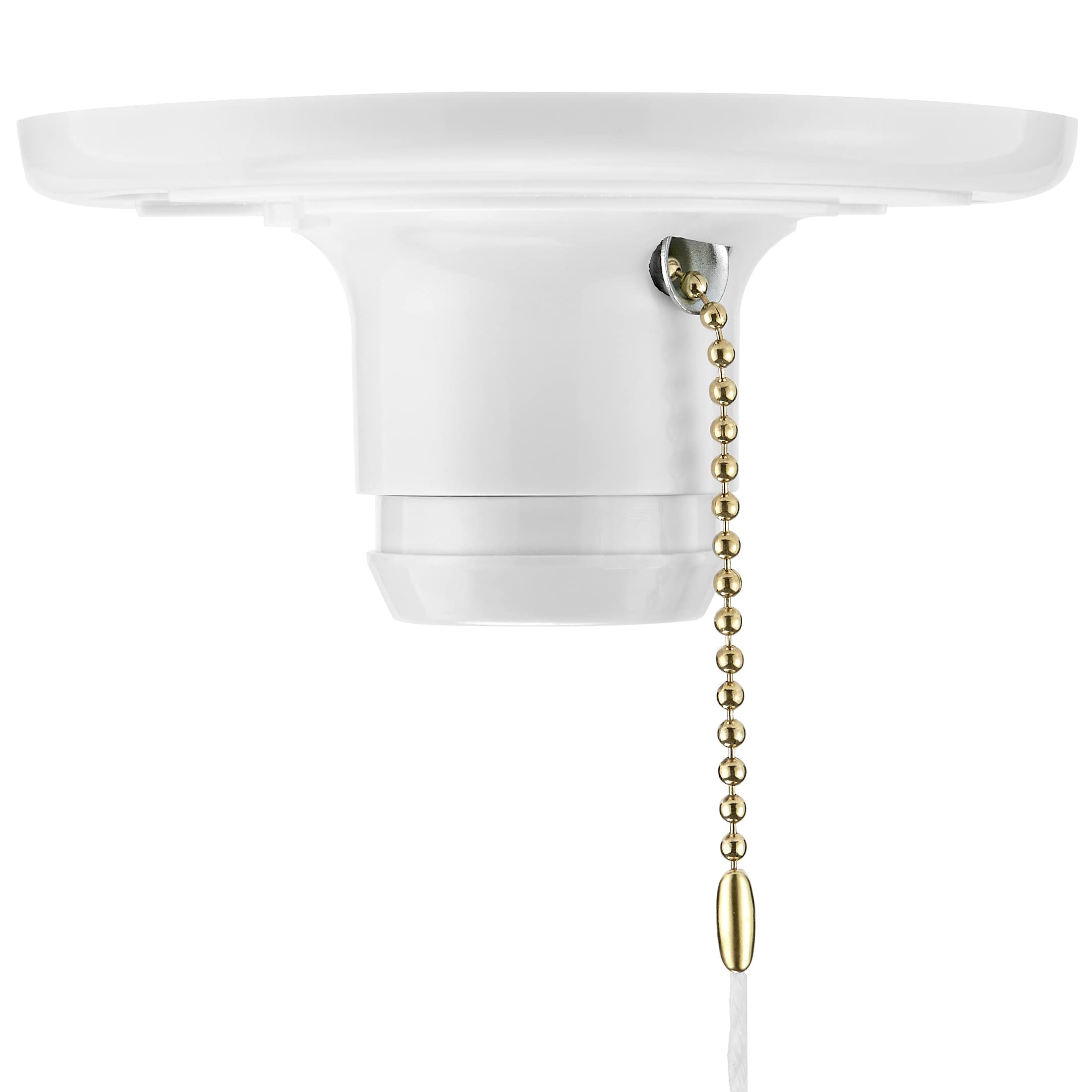 Maxxima lamp holder designed for J-Box ceiling installations.