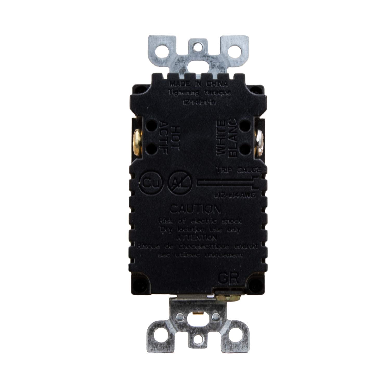 Maxxima USB receptacle outlet overload protection for safe multi-device charging.