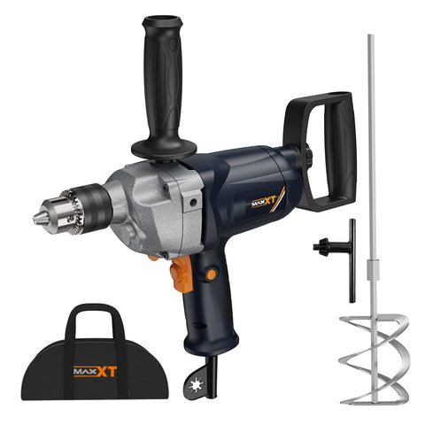 MAXXT drill mixer with spade handle for smooth, controlled mixing of dense blends.