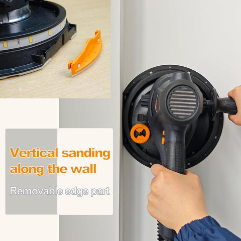 MAXXT system with dust collection helps keep the area cleaner.