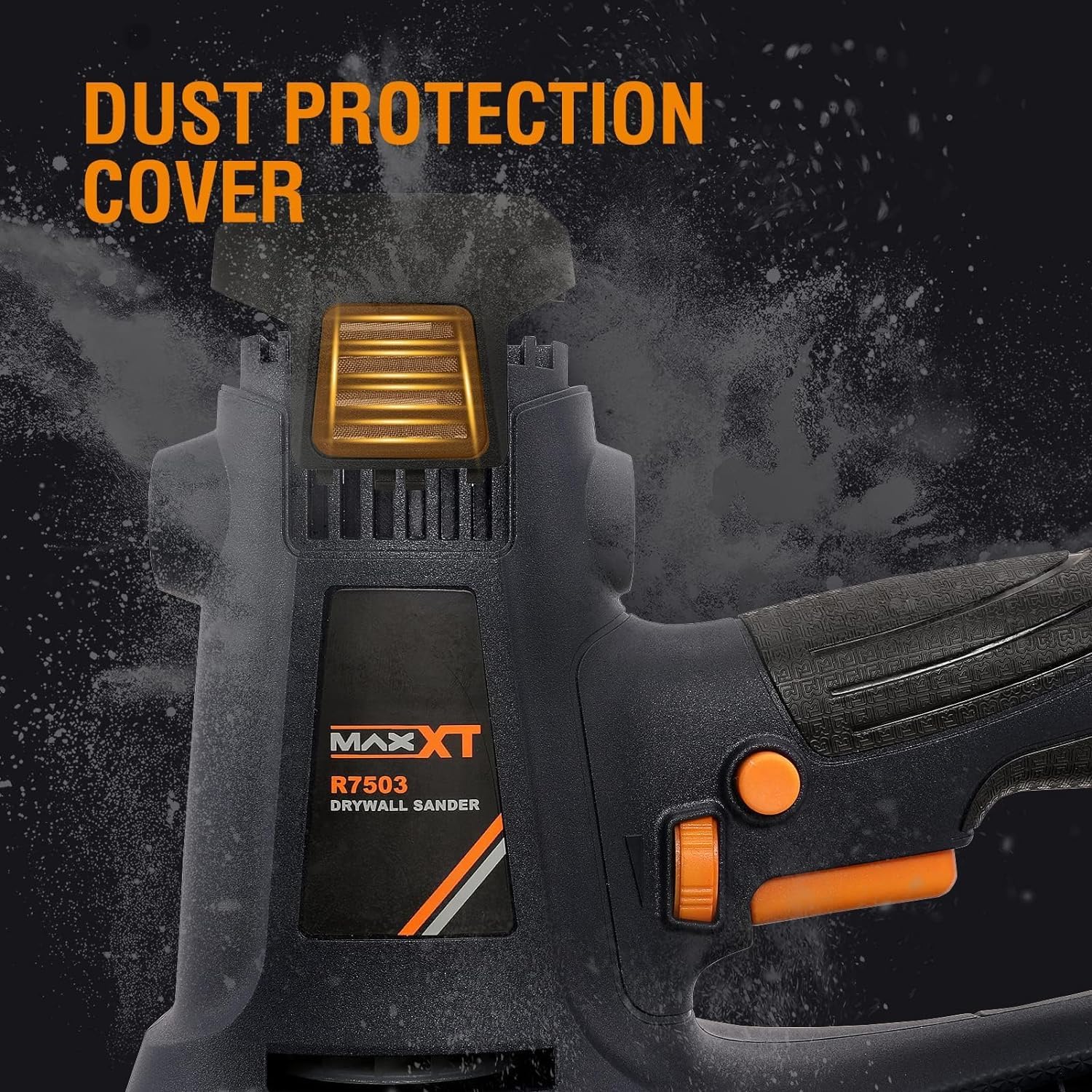 MAXXT upgraded one-piece pad protects walls during smoothing.