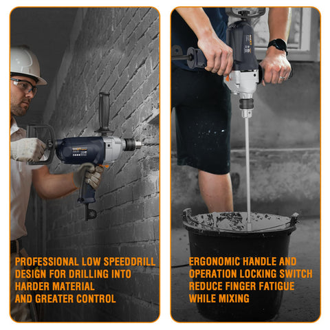  MAXXT mixing paddles and adaptor enhance tool versatility for various projects.
