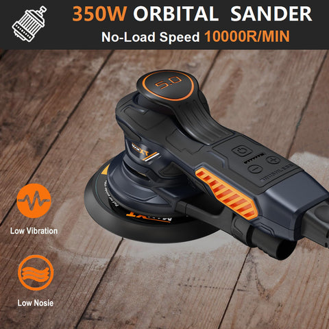 MAXXT Ramdon orbital sander instant pad brake for safer operation