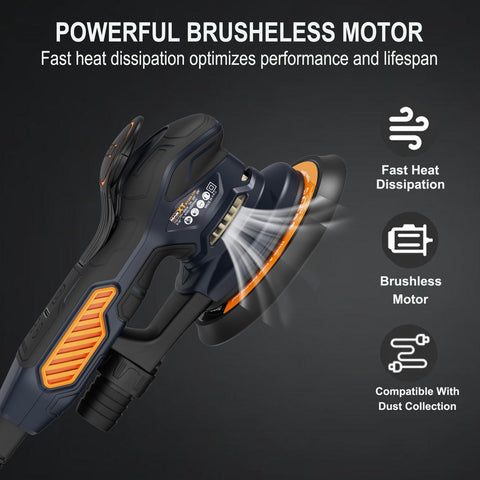 MAXXT Ramdon orbital sander with adjustable speed control for precise detailing