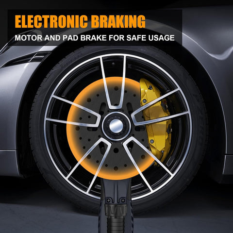 MAXXT sander instant pad braking enhances safety during use