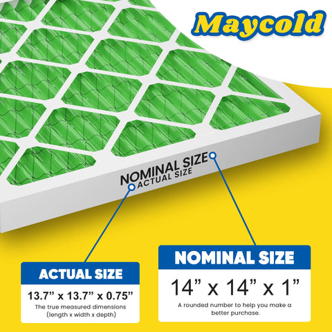 Maycold precision-fit 13.70 x 13.70 x 0.75 filter in HVAC