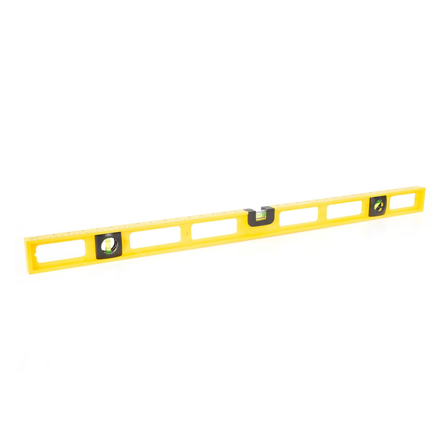 MAYES 10100 level front view shows rugged polystyrene body for demanding sites.
