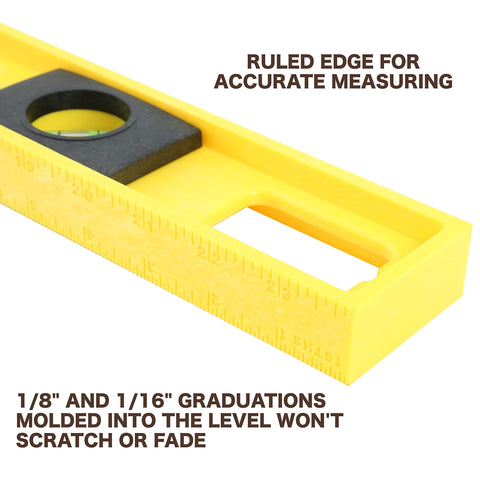 MAYES 10101 level features an impact-resistant frame that endures tough site use