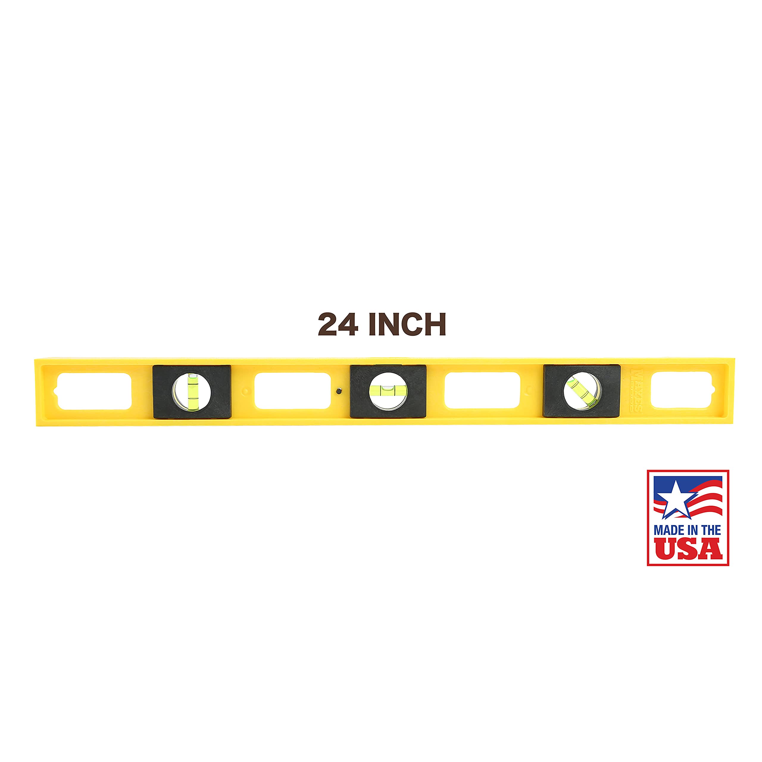 MAYES 10101 level proudly made in the USA for reliable construction performance