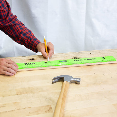 Mayes 10743 thin 3/8-inch profile fits tight spaces.