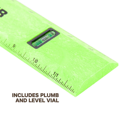 Mayes 10743 SAE center-finding scale aids accurate midpoints for balanced installations.