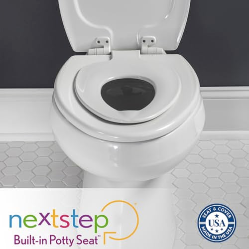Mayfair NextStep2 lid-storage feature keeps the seat tidy.